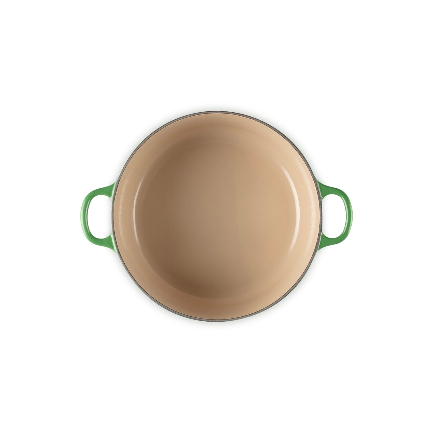 Cocotte Redonda Tradition - Hierro Fundido Esmaltado - 24 Cm - Bamboo - Botón Fenólico