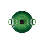 Cocotte Redonda Tradition - Hierro Fundido Esmaltado - 24 Cm - Bamboo - Botón Fenólico