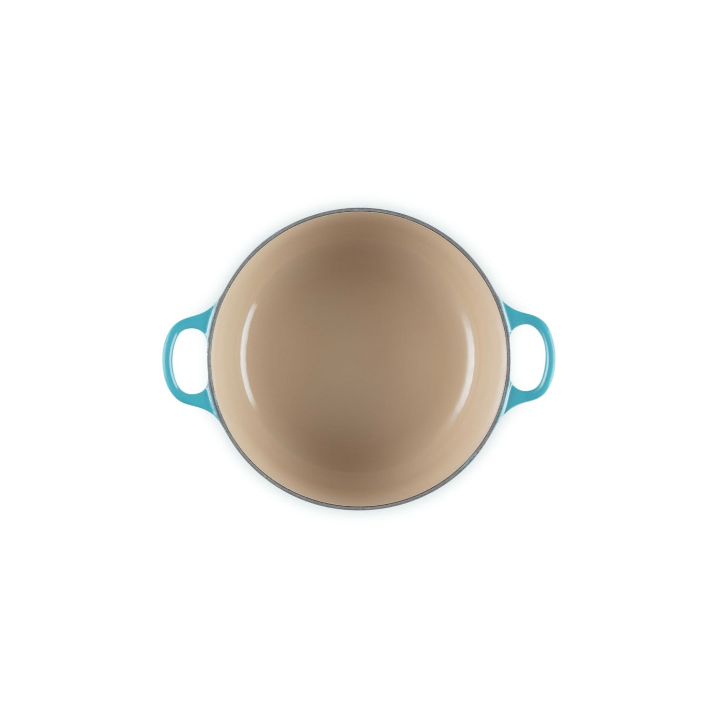 Cocotte Ronde Tradition - Fonte Emaillée - 20Cm - Caraïbes - Bouton Phénolique