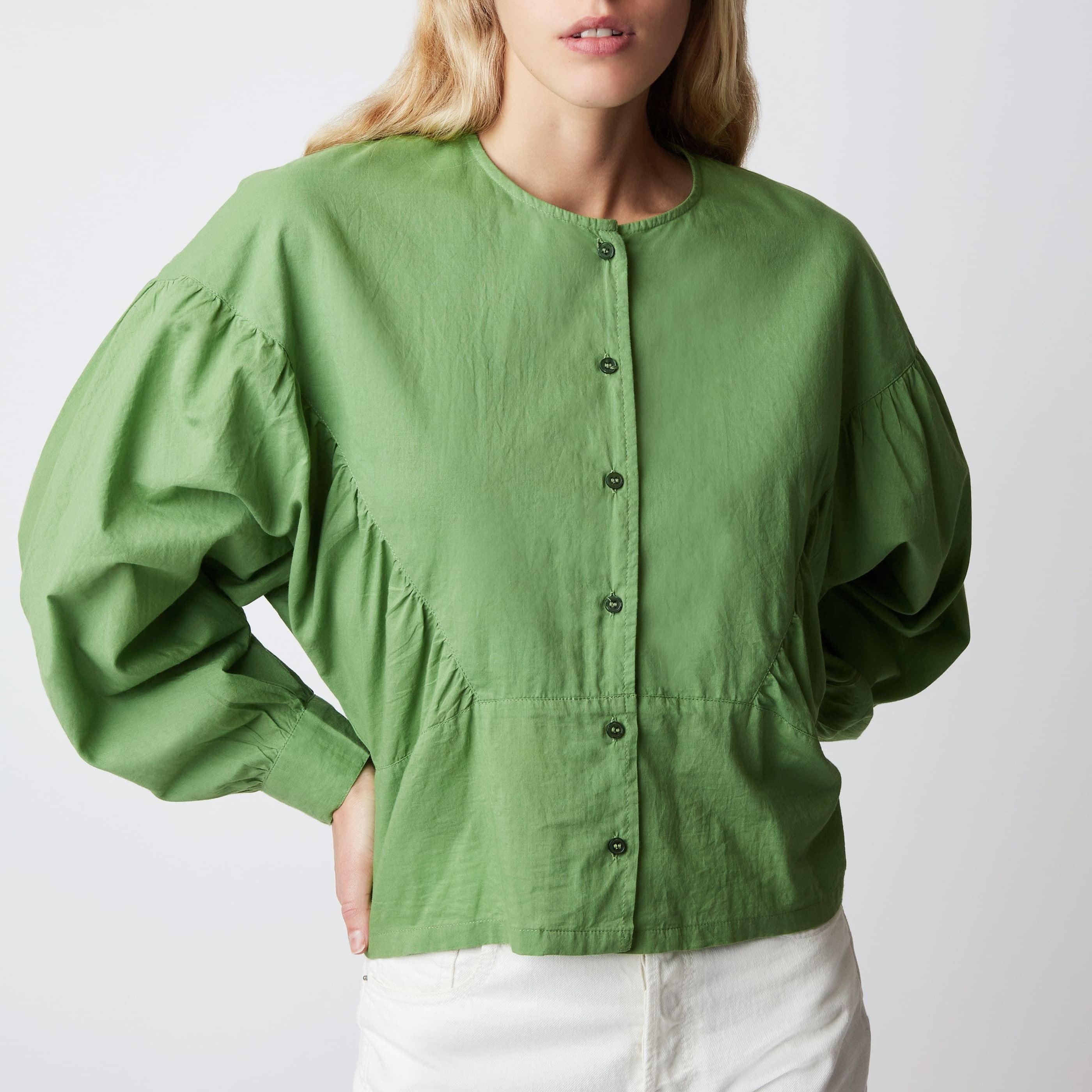 EDMOND EMILIANO PRAIRIE GREEN SHIRT