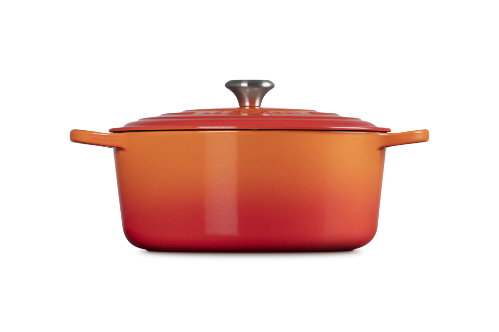 Cocotte Redonda Signature - Hierro Fundido Esmaltado - 26 cm - Volcánico