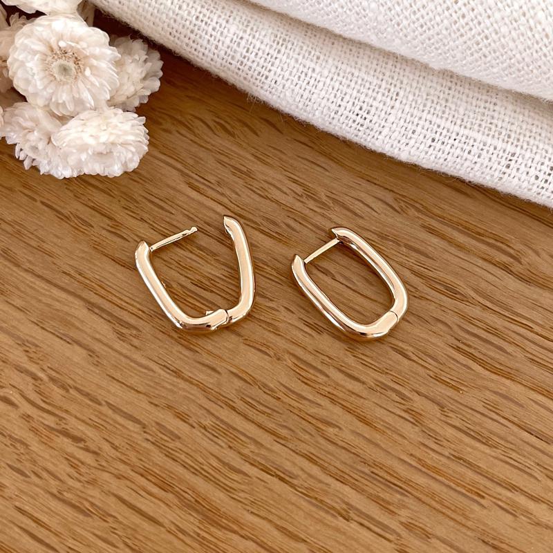 Créoles "Rina" plaqué or-Boucles d'oreilles-instants-plaisirs-Instants Plaisirs | Bijoux