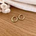 Créoles "Kesya" acier-Boucles d'oreilles-instants-plaisirs-Instants Plaisirs | Bijoux