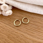 Créoles "Kesya" acier-Boucles d'oreilles-instants-plaisirs-Instants Plaisirs | Bijoux