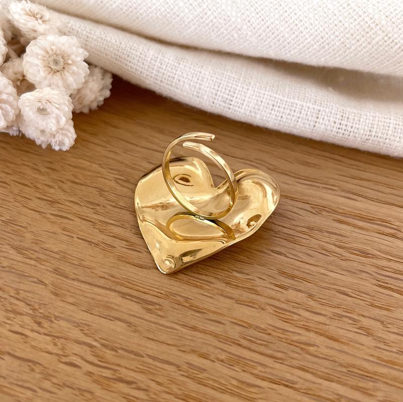 Anillo de acero “Bigy”-Anillos-Instants Plaisirs • Joyas-Instants Plaisirs | Joyas