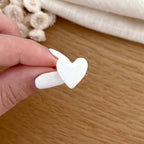 Bague "Flirt" blanc acier-Bagues-Instants Plaisirs • Bijoux-Instants Plaisirs | Bijoux