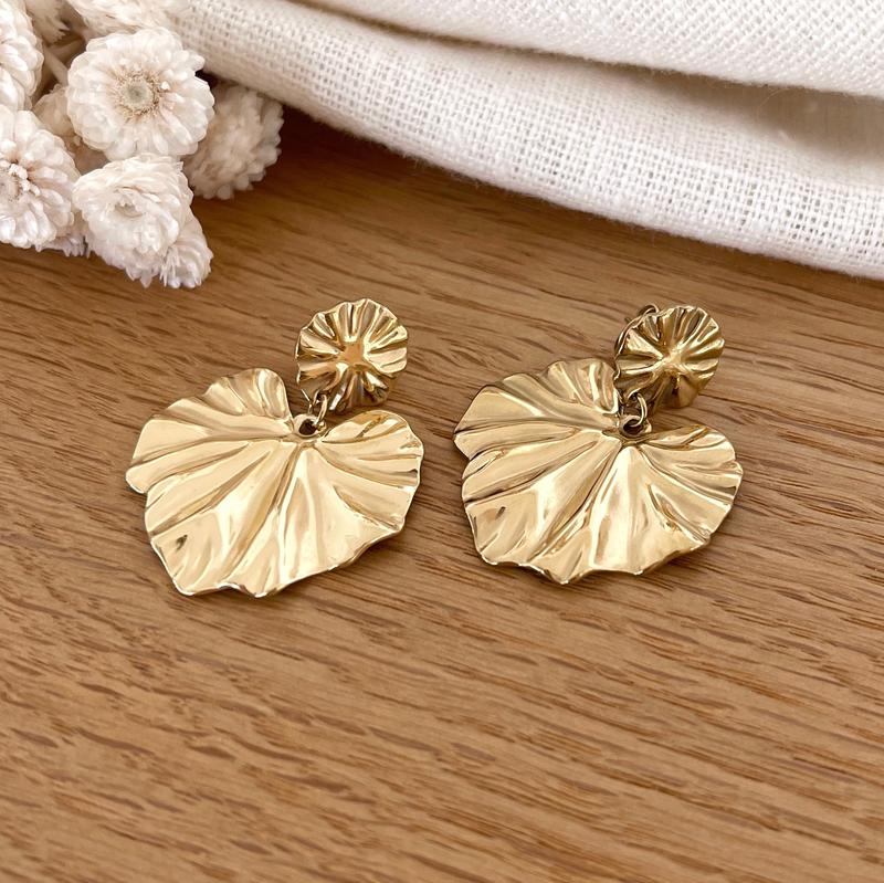 Pendientes acero “Peper”-Instants-Plaisirs-Pendientes Instants Plaisirs | Joyas