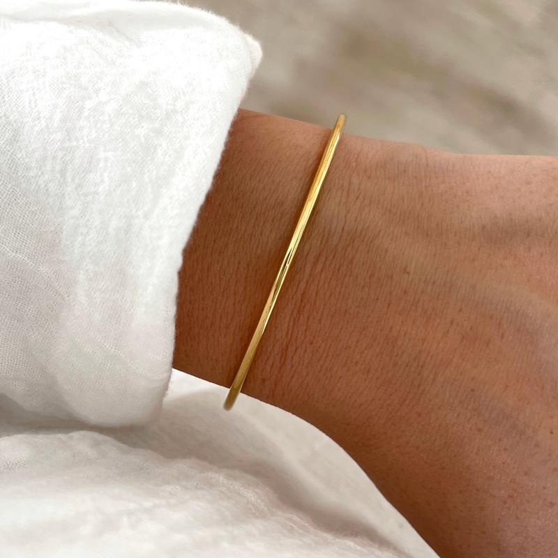 Jonc "Joao" acier-Bracelets-instants-plaisirs-1 jonc-Instants Plaisirs | Bijoux
