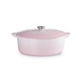 Tradition Oval Casserole - Enameled Cast Iron - 31Cm - Shell Pink - Stainless Steel Knob