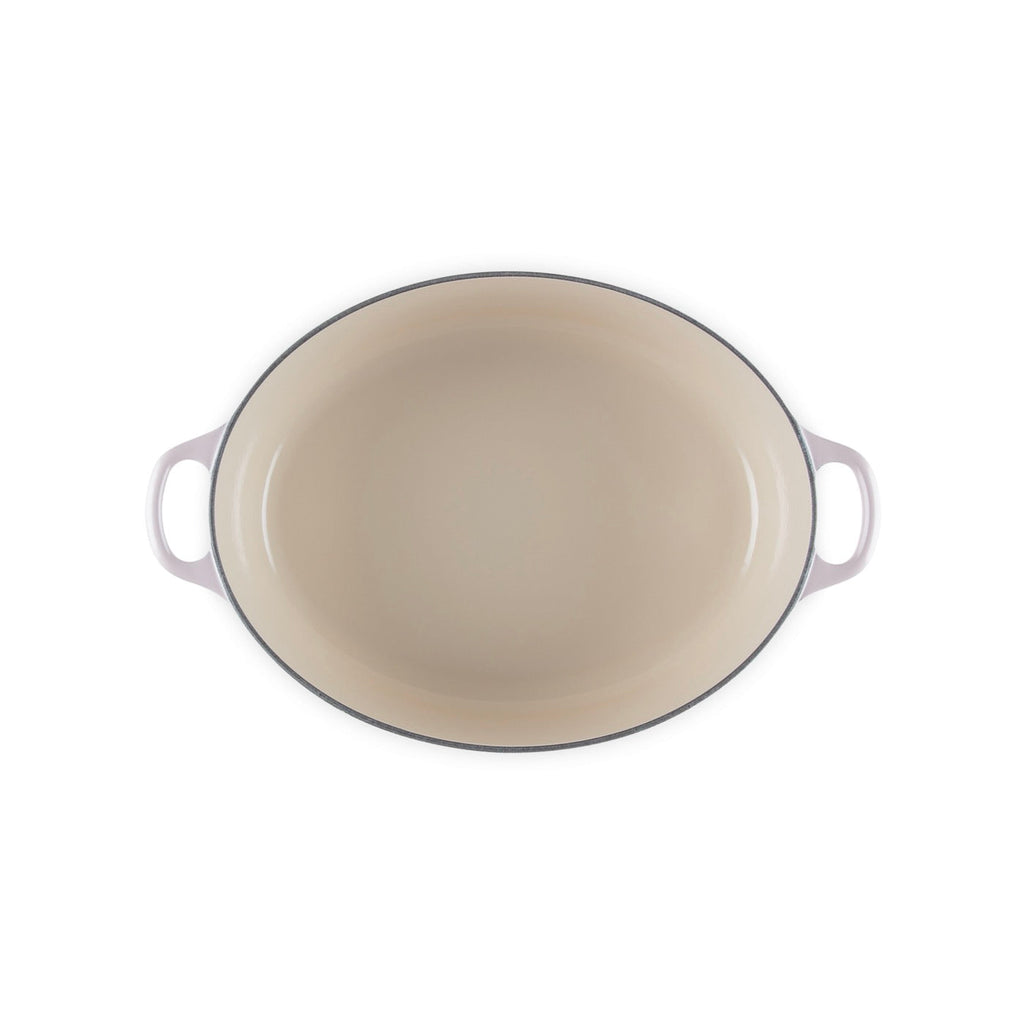 Tradition Oval Casserole - Enameled Cast Iron - 31Cm - Shell Pink - Stainless Steel Knob