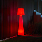 Lady - Lampadaire Sans Fil - Polyéthylène - Blanc