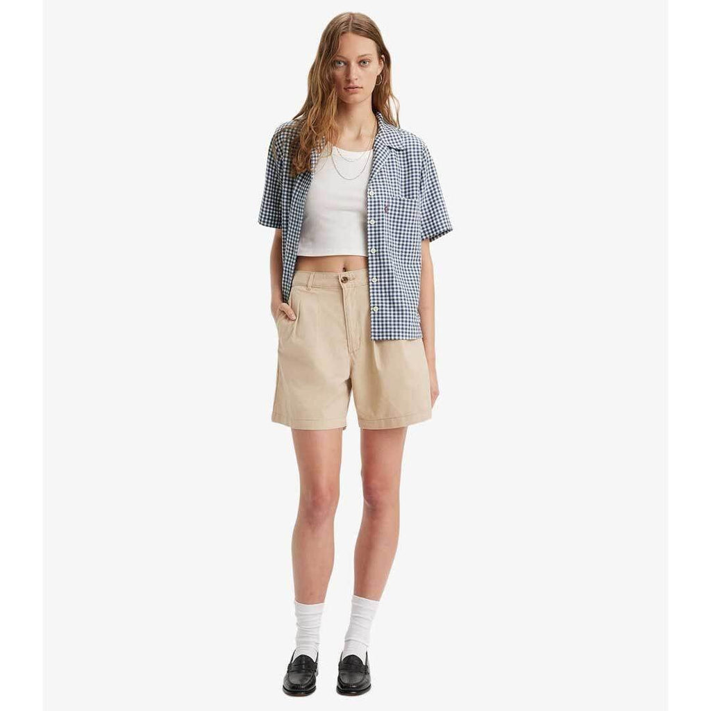 Short À Pinces Levi's Beige