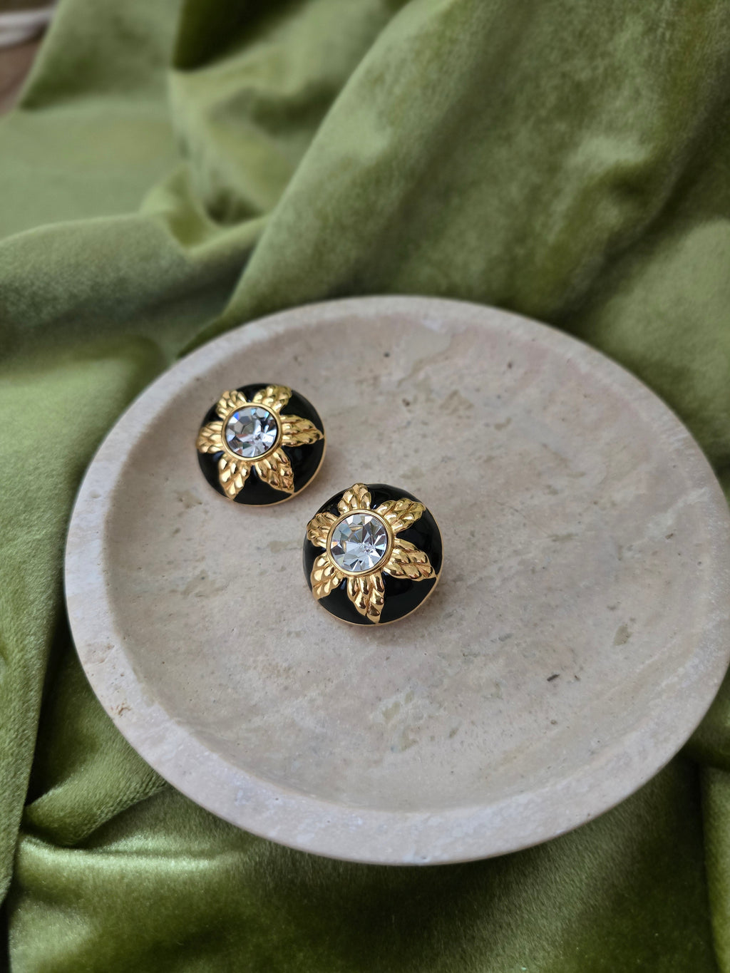 Fendi Boucles D'Oreilles Clips Vintage 1990S