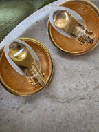 Fendi Boucles D'Oreilles Clips Vintage 1990S