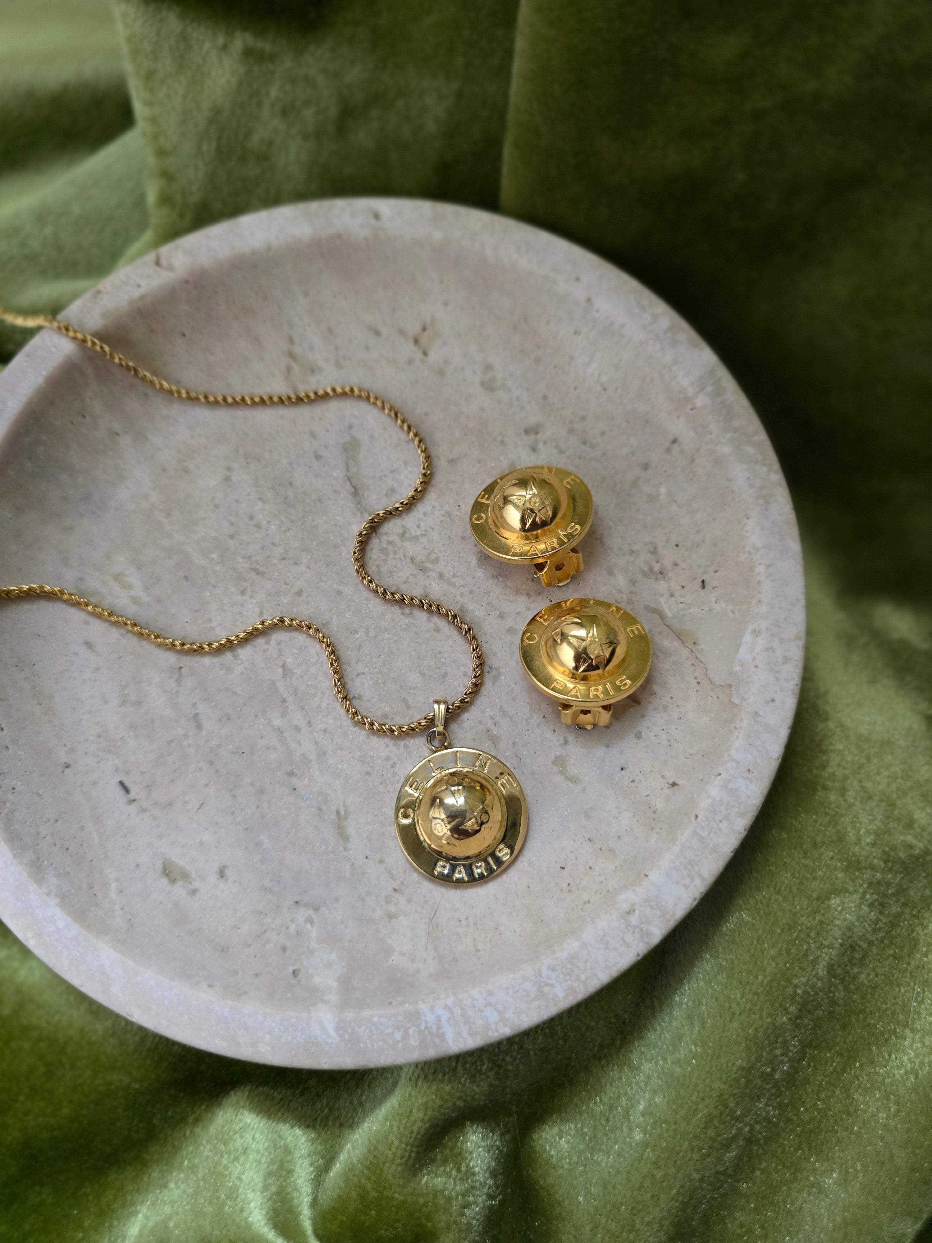 Parure Céline Vintage Starball