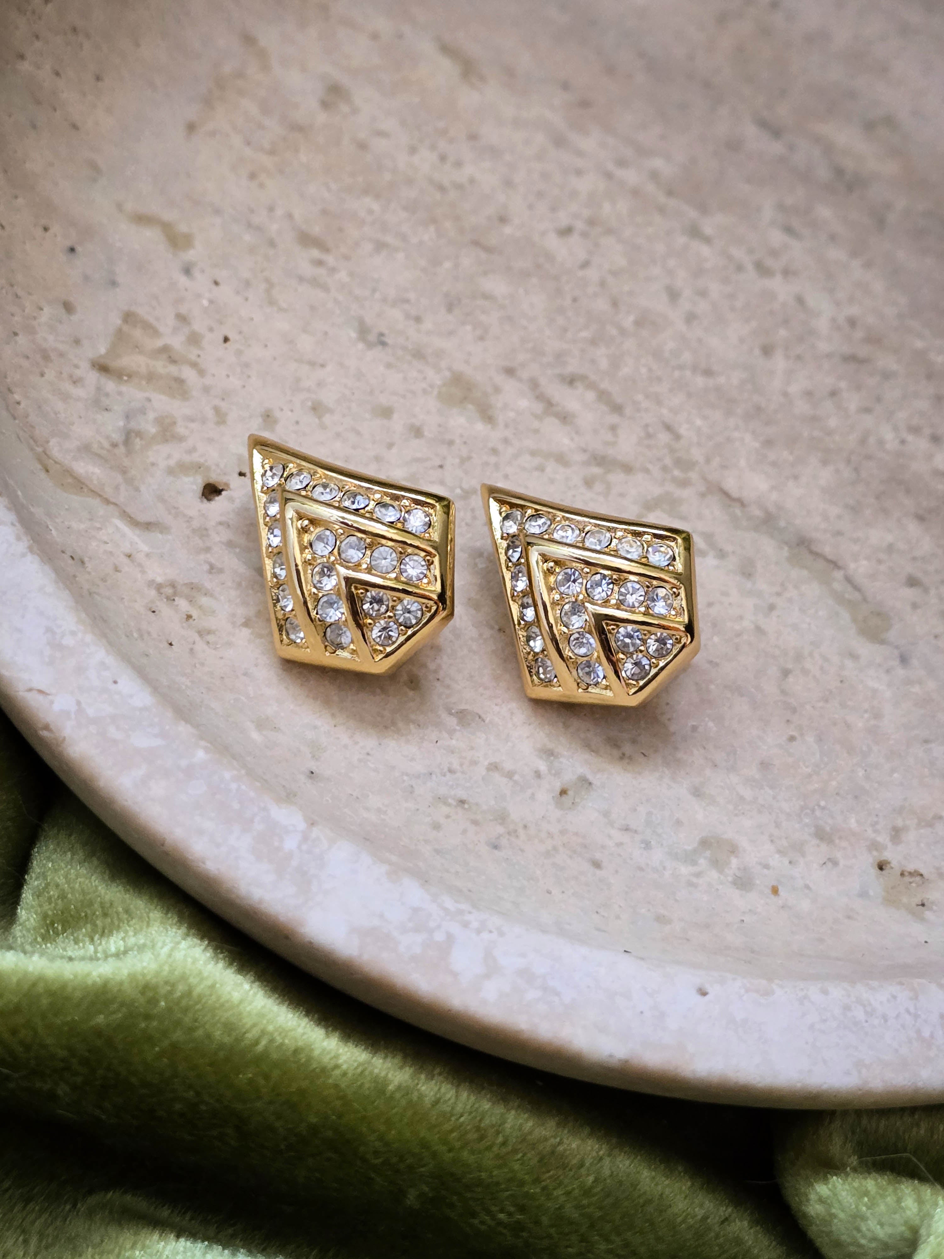 Boucles D'Oreilles Dior Vintage
