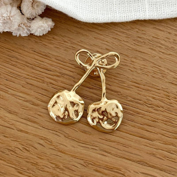 Broche pins "Chery" acier-Broche-instants-plaisirs-Instants Plaisirs | Bijoux