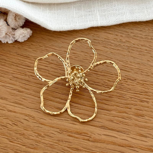Broche pins "Meline" acier-Broche-instants-plaisirs-Instants Plaisirs | Bijoux