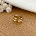 Bague "Diana" Acier