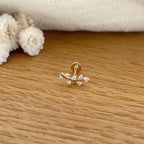 Piercing Oreille "Fila" Plaqué Or