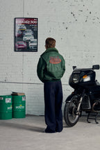 Walk In Paris X Schott Nyc ® - La Flight Jacket Verte