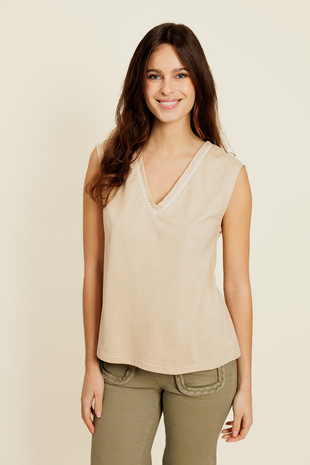 T-shirt Hélior - Beige