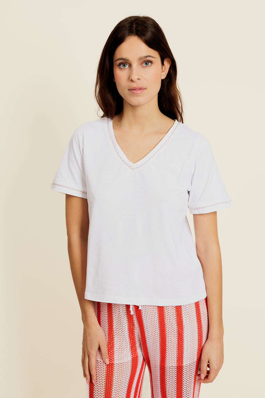 T-shirt Lillian - Ecrù