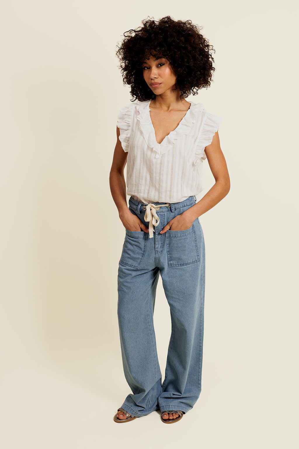 Pantaloni Ilissé - Denim