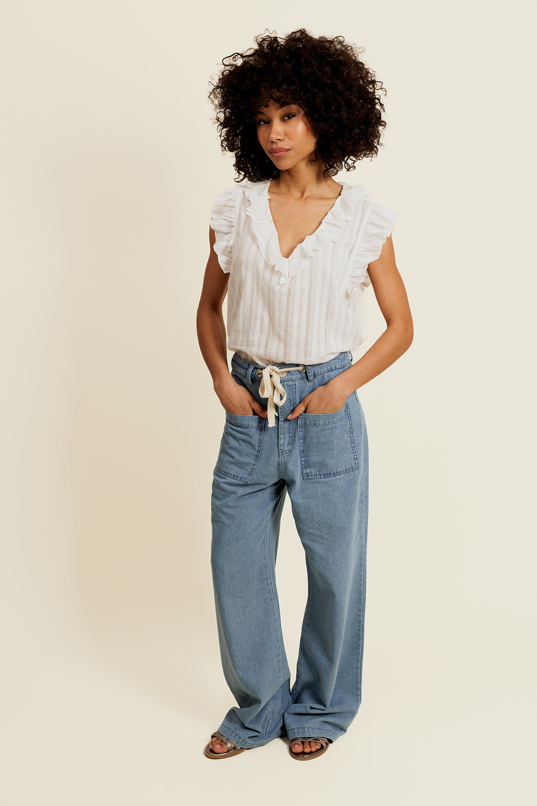 Pantaloni Ilissé - Denim