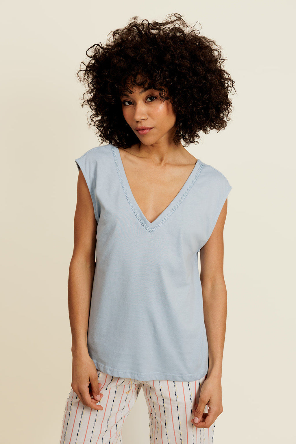T-shirt Hélior - Blu