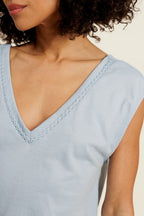 T-shirt Hélior - Blu