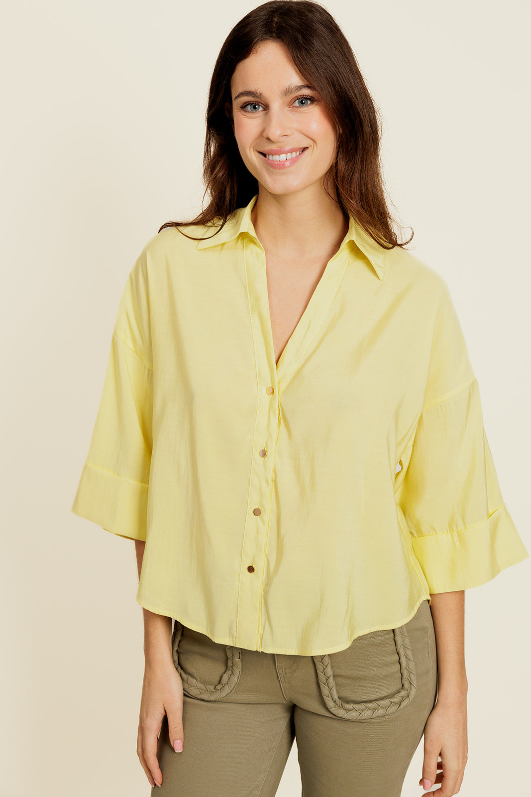 Camicia Élia - Gialla