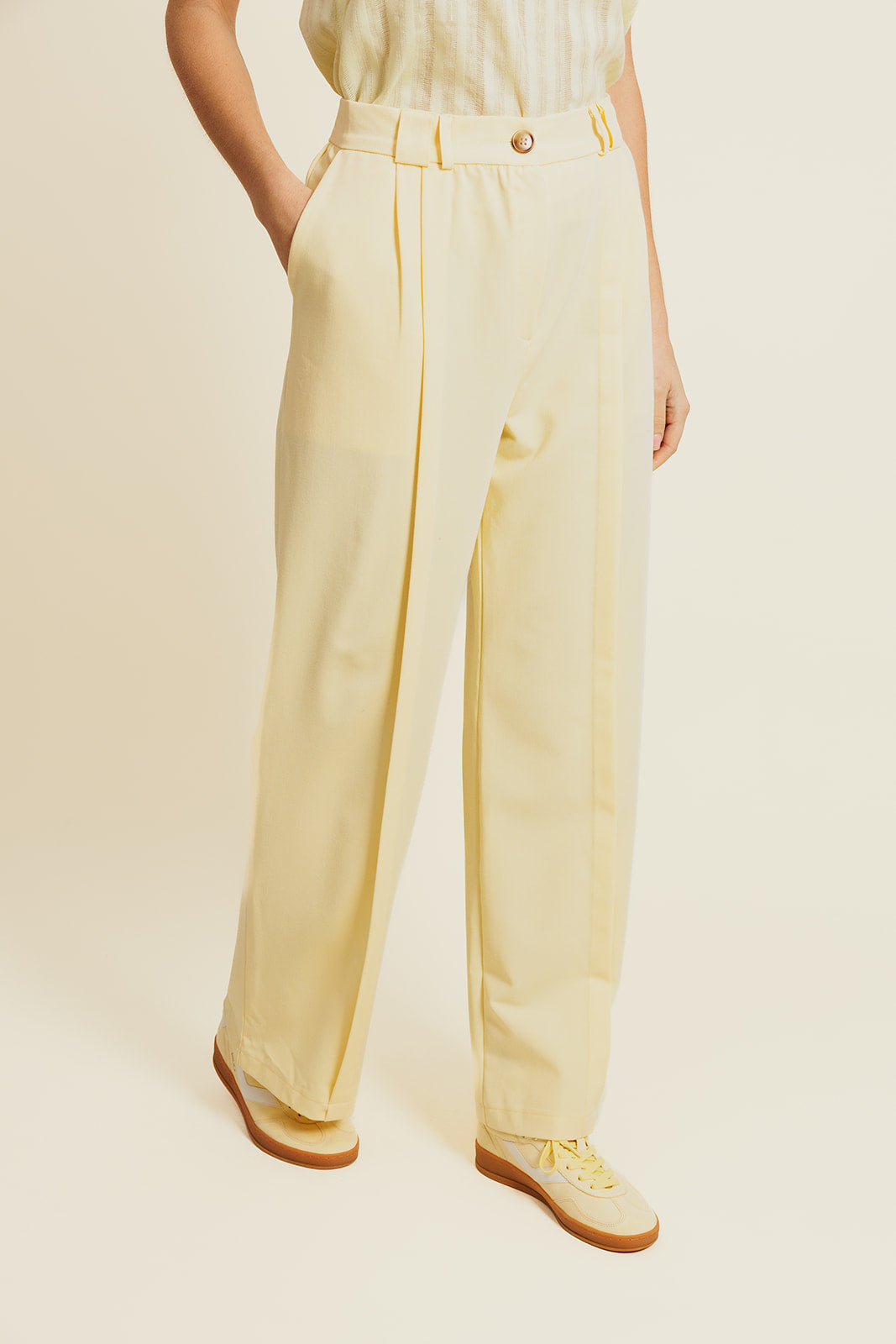 Pantaloni Ophélie - Giallo