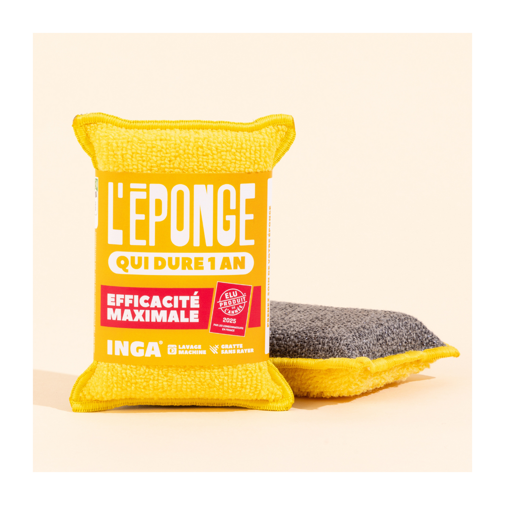 Duo D'Éponges Lavables (avec ou sans support)