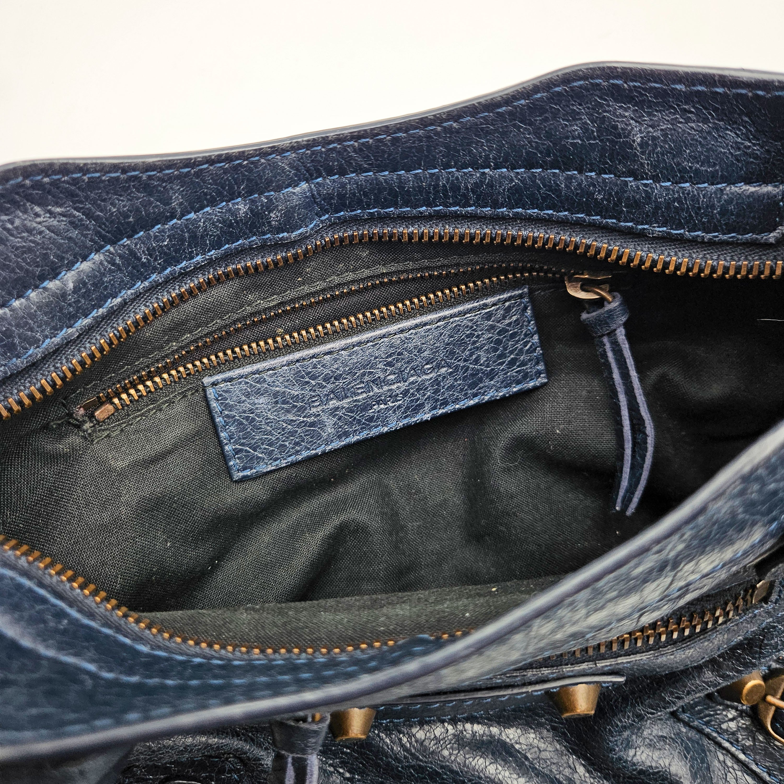 Balenciaga City Bleu Marine