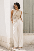 Lyra Top - Beige