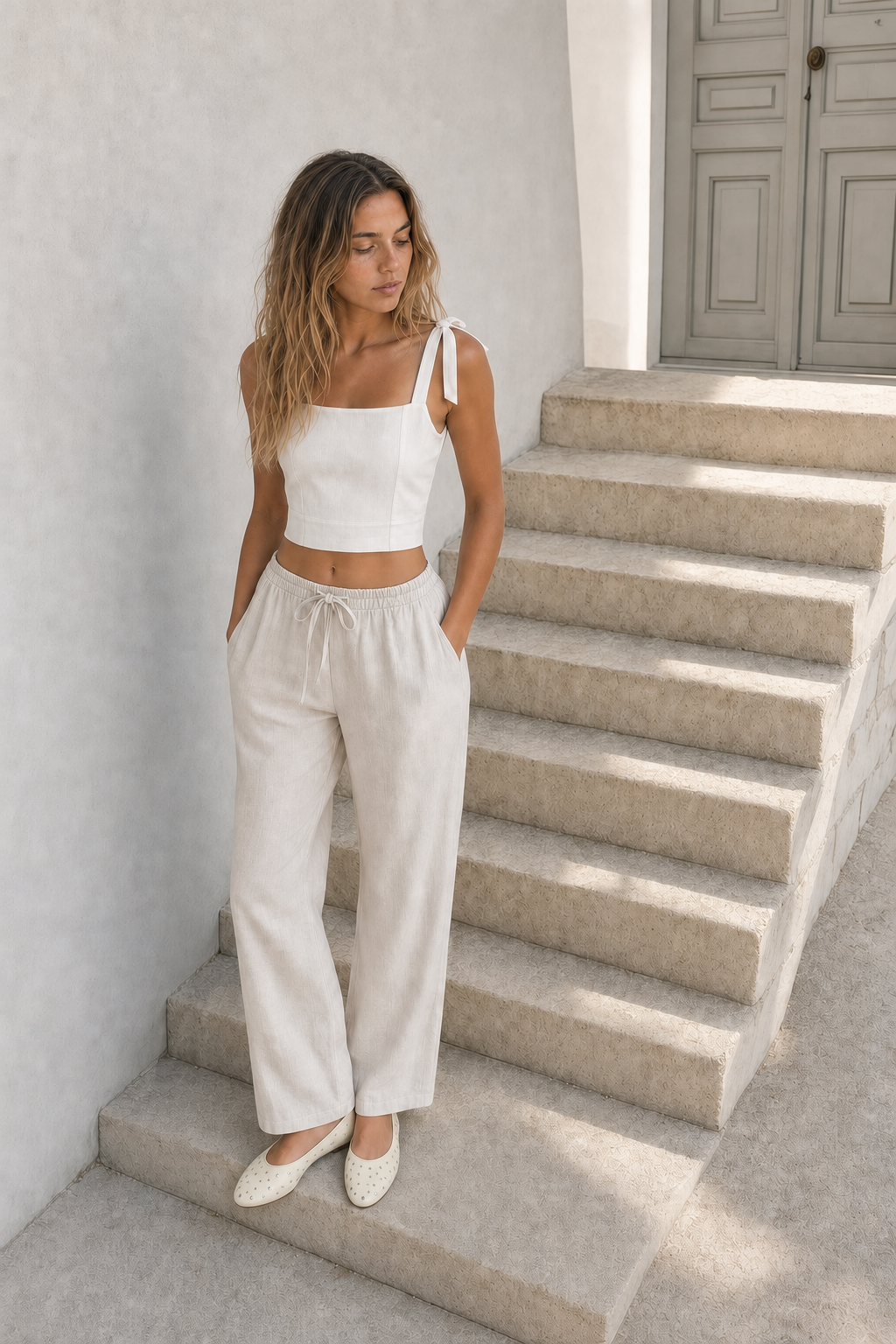 Cléo Top - White