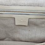 Gucci Snaffle Bit Medium Blanc Cassé