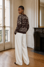 Pull Sacha - Chocolat