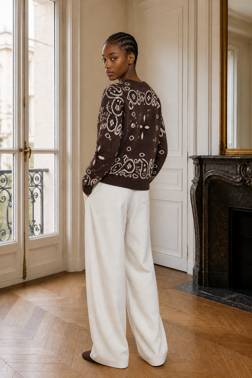 Pull Sacha - Chocolat