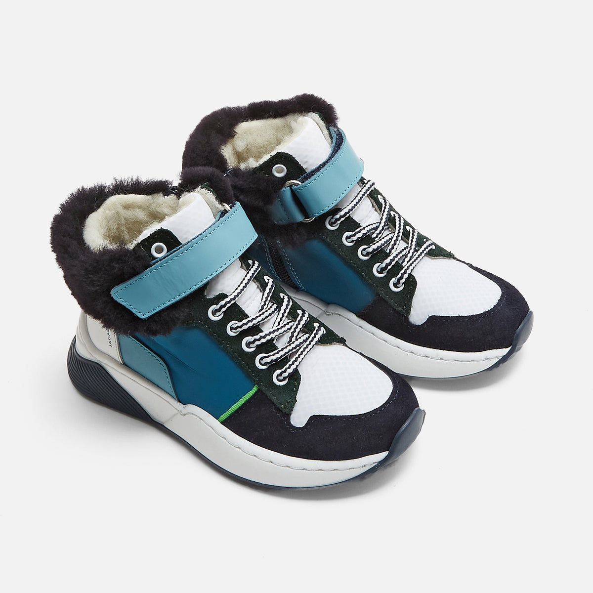 Plimsolls - Blue/Green - Boy