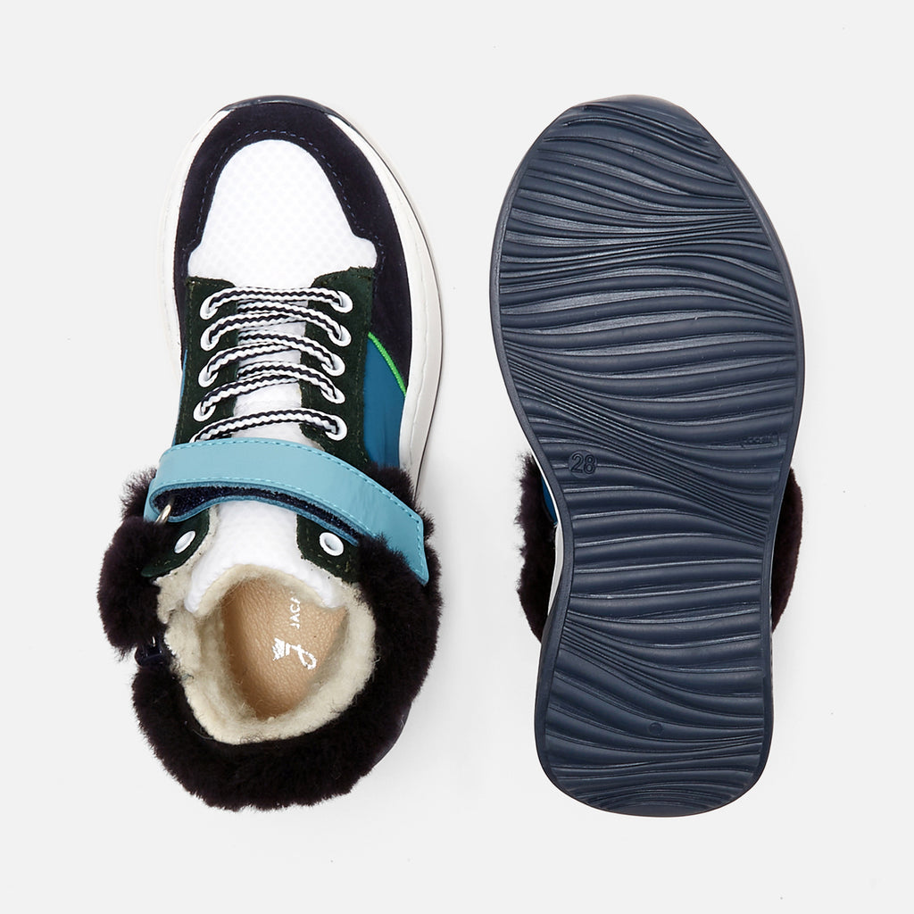 Plimsolls - Blue/Green - Boy