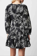 ROBE MILLIE HOLIDAY CHARBON