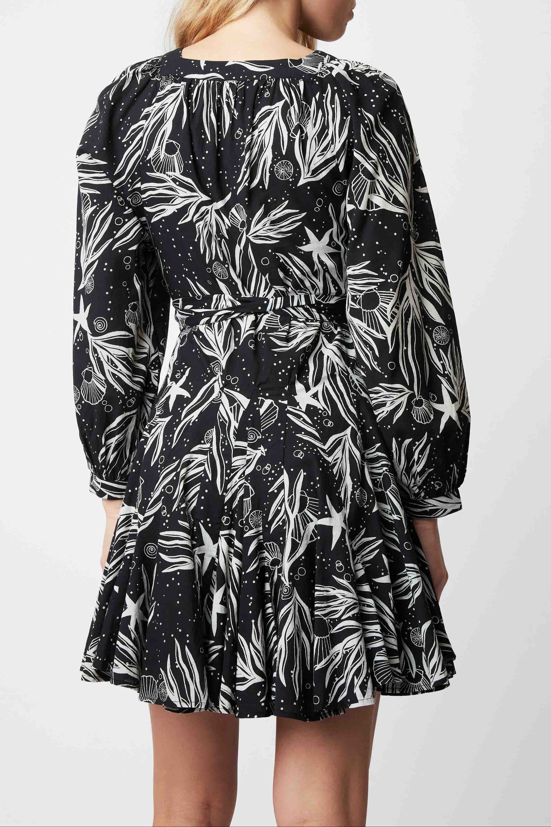 ROBE MILLIE HOLIDAY CHARBON