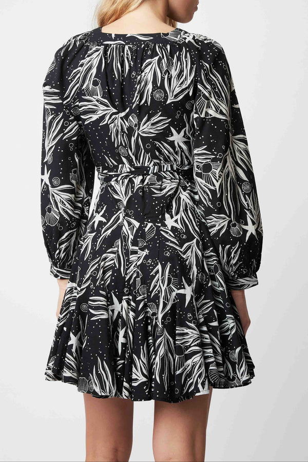 ROBE MILLIE HOLIDAY CHARBON