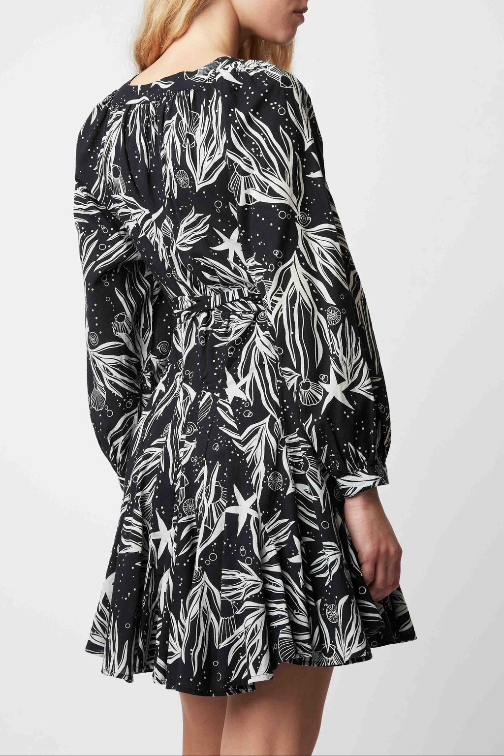 ROBE MILLIE HOLIDAY CHARBON