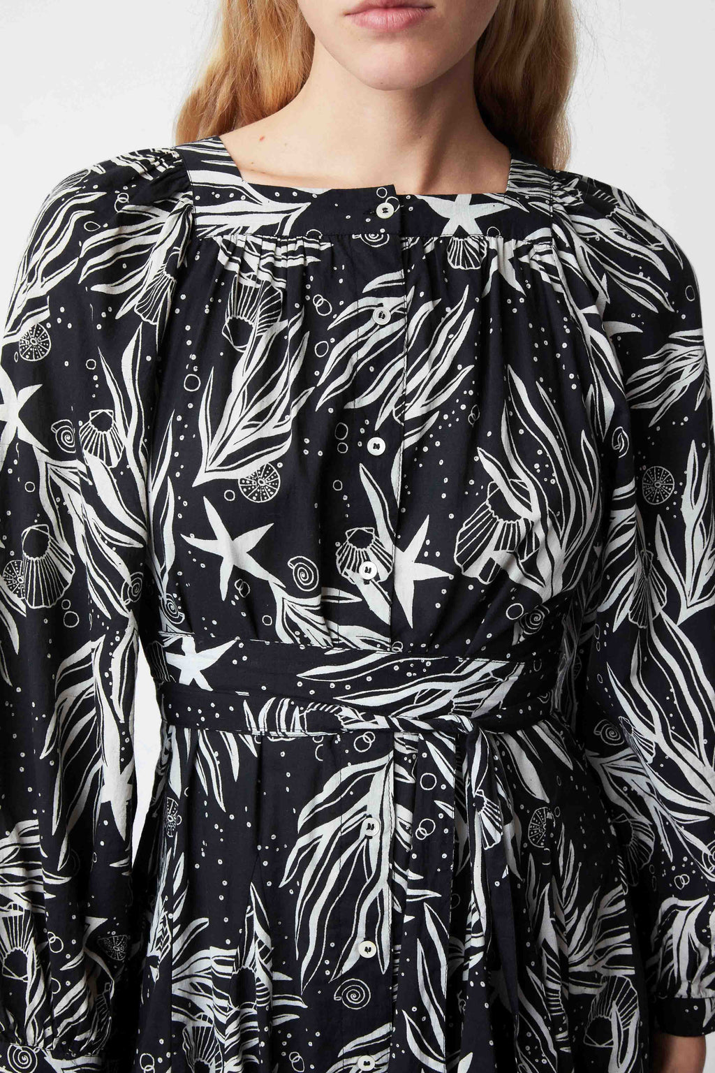 ROBE MILLIE HOLIDAY CHARBON
