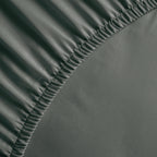 Liso - Sábana Bajera - Satén de Algodón - Gris 02