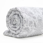 Élégance Persane - Couvre-Lit - Satin De Coton - Beige