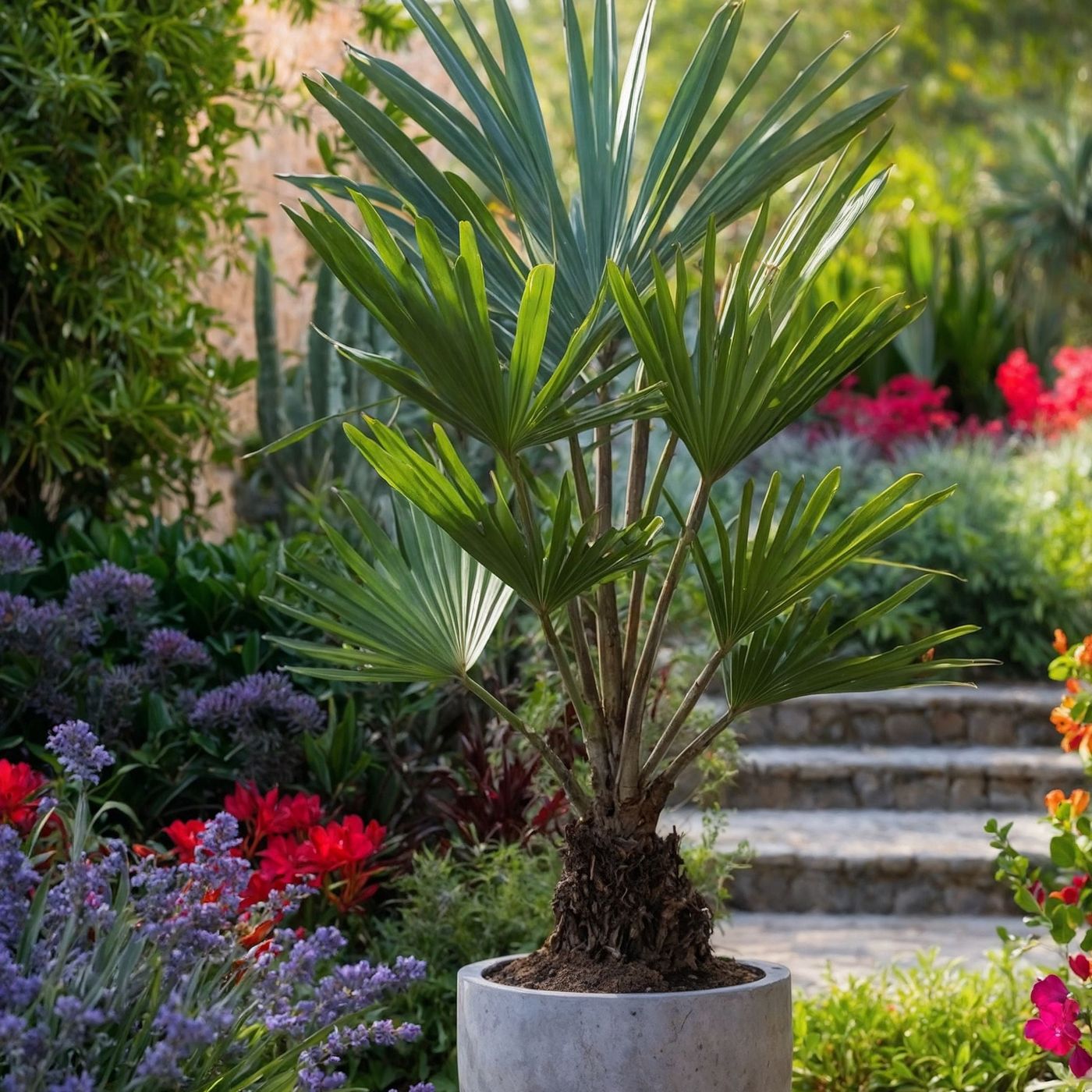 Palmier Trachycarpus – Plante D'Extérieur